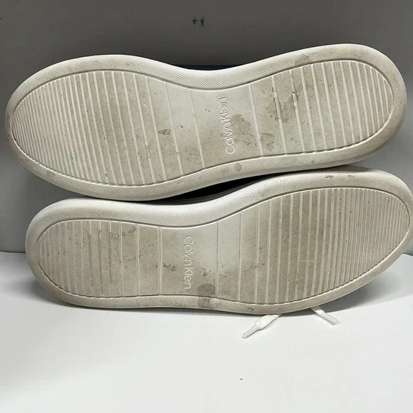 Men's Calvin Klein Navy Blue Sneakers - Picture 14 of 14